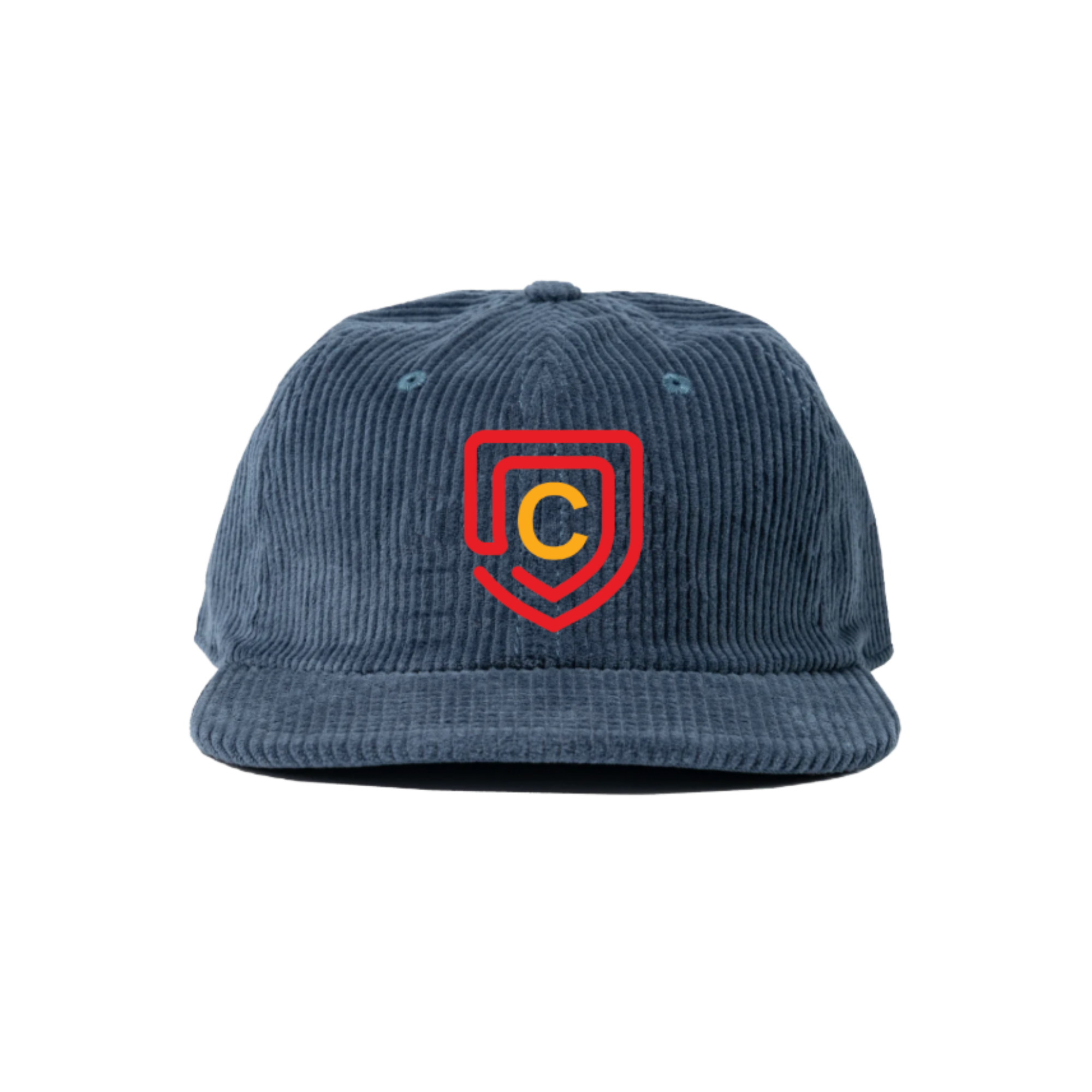 Youth Corduroy Navy Logo Hat